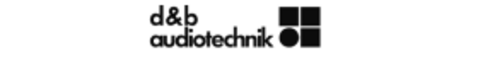 d&b audiotechnik徽标
