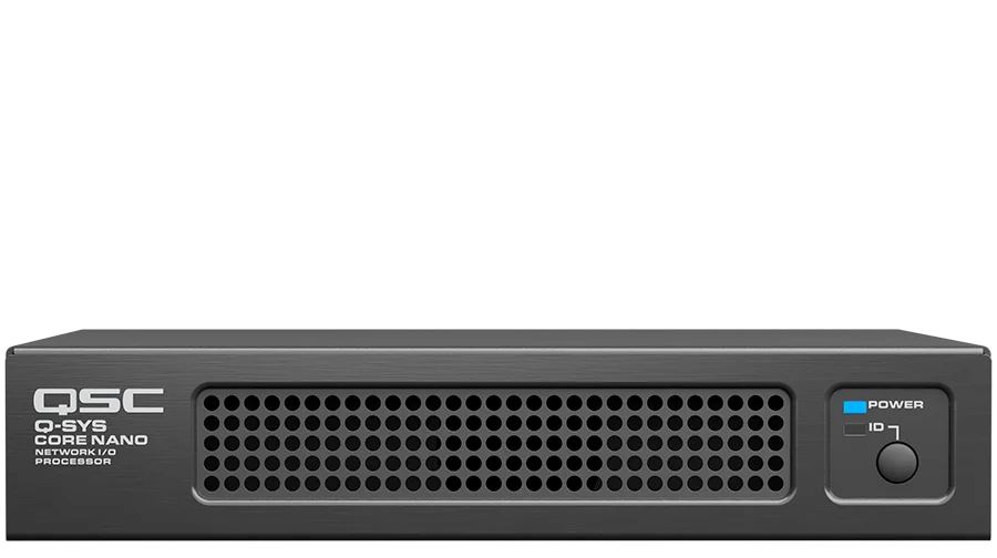 Q-SYS Core Nano正面图