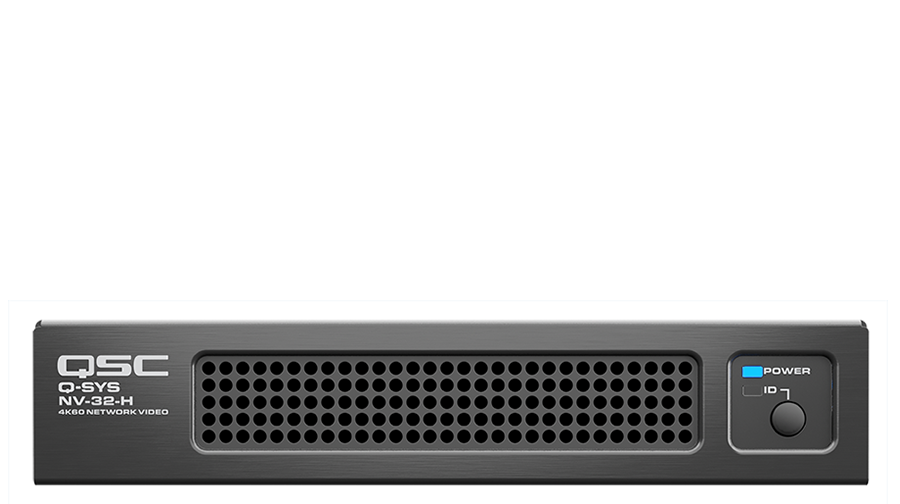 Q-SYS NV-32-H正面图