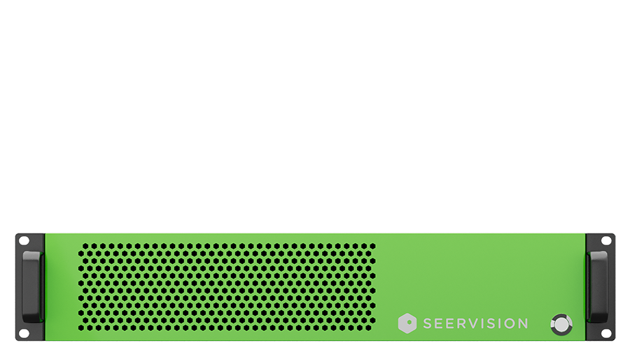 Seervision AI加速器的正面图