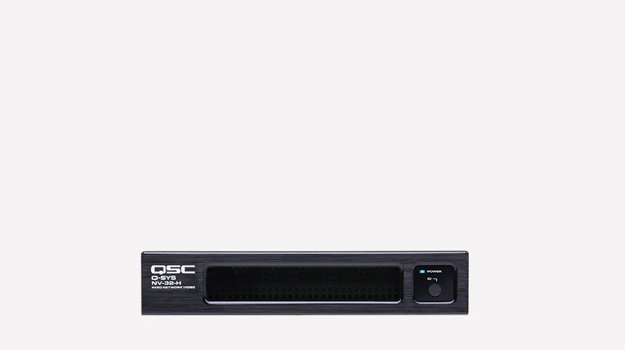 Q-SYS NV-32-H正面图
