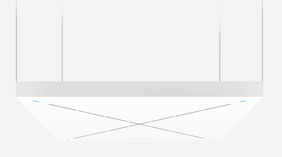 视图： Sennheiser吸顶麦克风