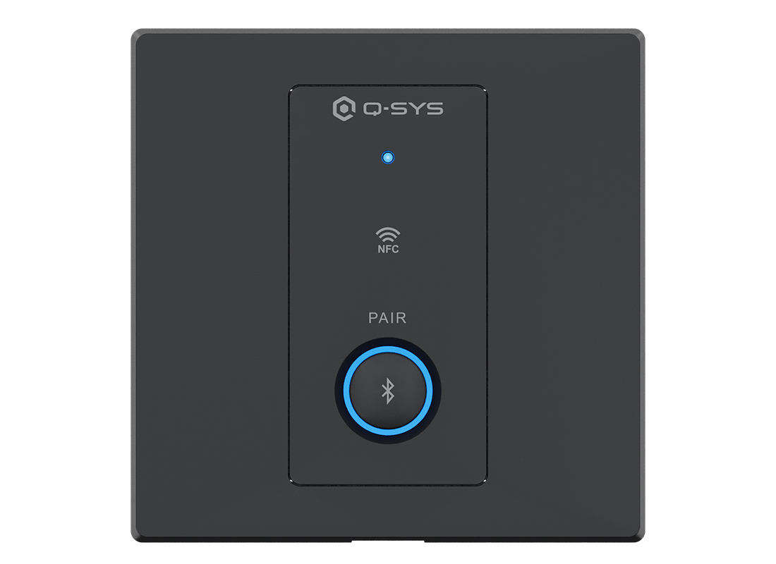 QIO-WP-BT-EU – Black - Front
