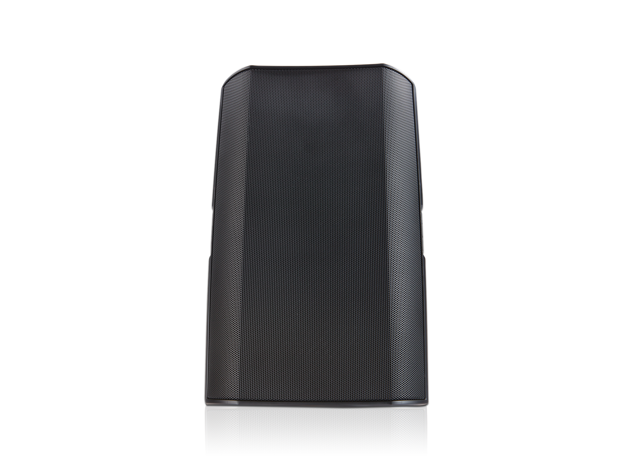 正面图 - 黑色AD-S10T扬声器（带网罩）