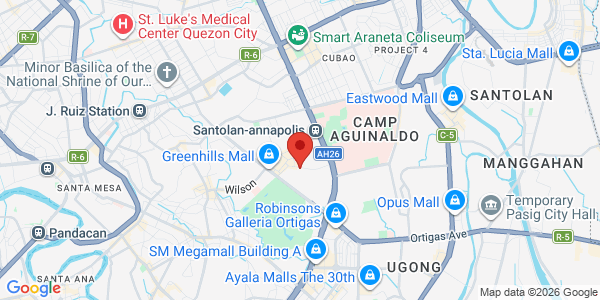 2nd Floor, BLK113 Bldg, Northeast Greenhills, 53 Connecticut, San Juan City, 1503 Metro Manila